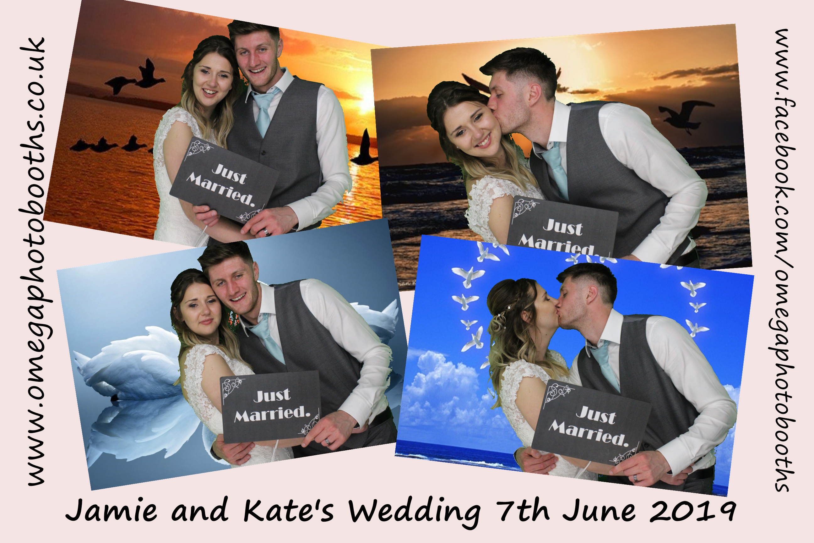 Jamie and Kate’s wedding  | View more photos from the event at gallery.omegaphotobooths.co.uk/u/Omega-Photobooths/Jamie-and-Kate’s-wedding